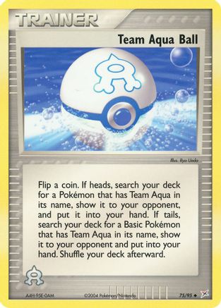 Team Aqua Ball  - Uncommon