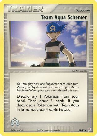 Team Aqua Schemer (69/95) [EX : Team Magma contre Team Aqua] 