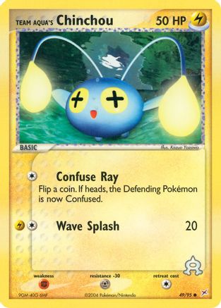 Team Aqua's Chinchou 049  - Common