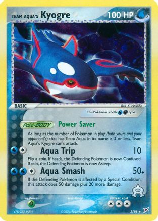 Team Aqua's Kyogre  - Holofoil - Holo Rare