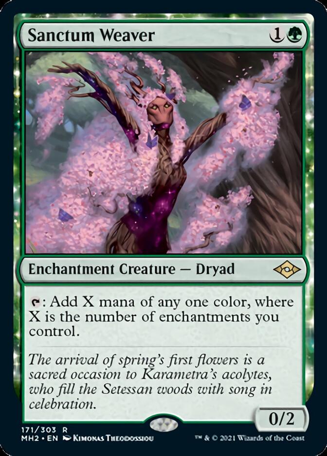 Sanctum Weaver (MH2-171) - Modern Horizons 2: (enchantment)