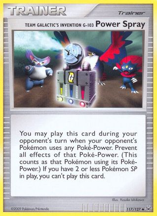 Team Galactic's Invention G-103 Power Spray 117  - Uncommon