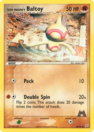 Team Magma's Baltoy - 60/95/95  - Common