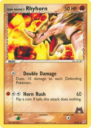 Rhyhorn de Team Magma (38/95) [EX : Team Magma contre Team Aqua] 