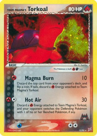 Team Magma's Torkoal  - Holofoil - Holo Rare