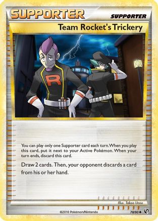 Team Rocket's Trickery 078/90  - Uncommon