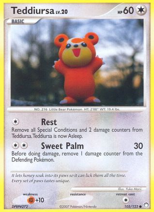 Teddiursa 105  - Common