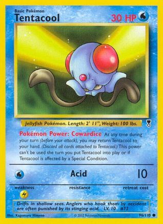Tentacool 096  - Common