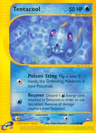 Tentacool 113  - Common