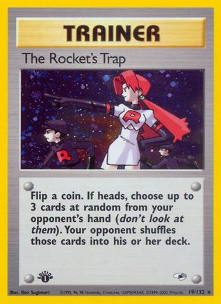 The Rocket's Trap 019  - 1st Edition Holofoil - Holo Rare