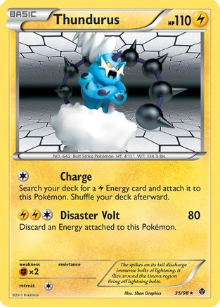 Thundurus  - Holofoil - Holo Rare