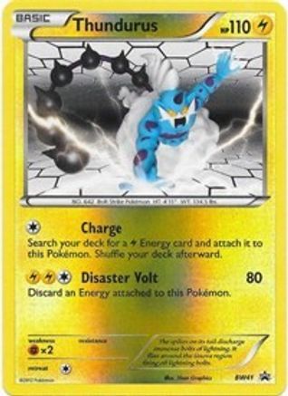Thundurus - BW41  - Reverse Holofoil - Promo