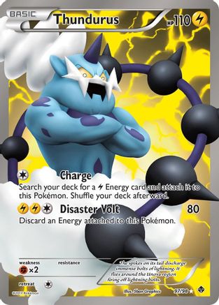 Thundurus (97 Full Art) (97 Full Art) 097  - Holofoil - Ultra Rare
