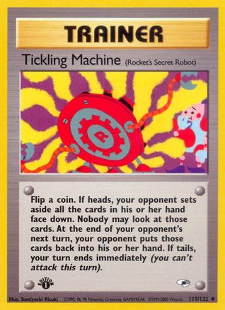 Tickling Machine 119  - 1st Edition - Uncommon