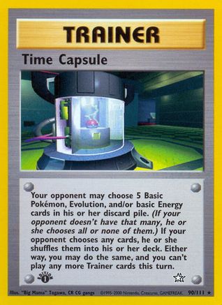 Time Capsule 090  - 1st Edition - Rare