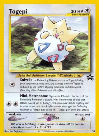 Togepi 030  - Promo