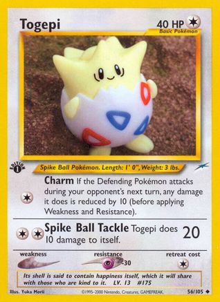 Togepi 056  - 1st Edition - Uncommon