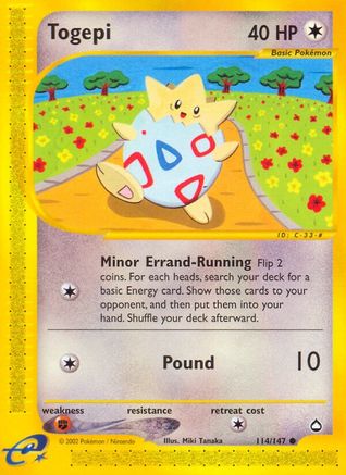 Togepi 114/147  - Common