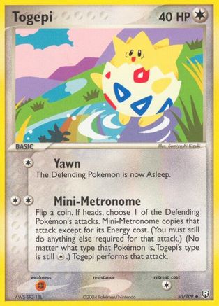 Togepi  - Reverse Holofoil - Uncommon