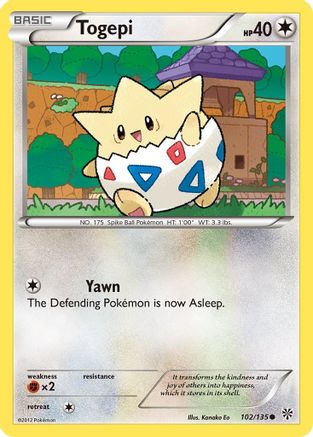 Togepi 102  - Common