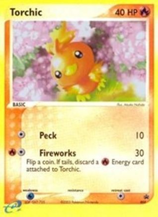 Torchic - 008 (e-League)  - Reverse Holofoil - Promo