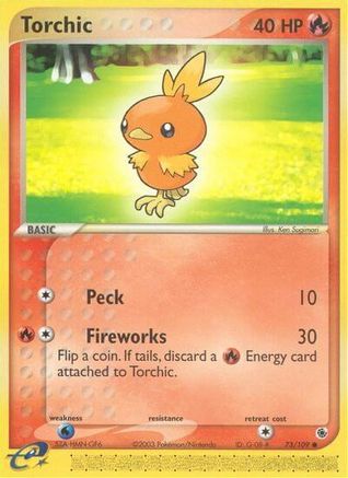 Torchic 073/109  - Common