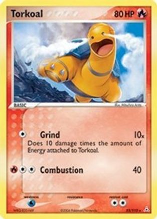Torkoal  - Rare
