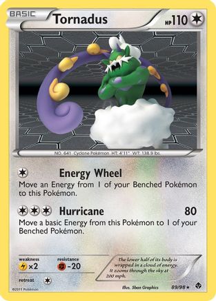 Tornadus  - Holofoil - Holo Rare