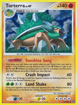 Torterra  - Holofoil - Holo Rare