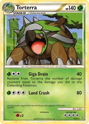 Torterra  - Holofoil - Holo Rare