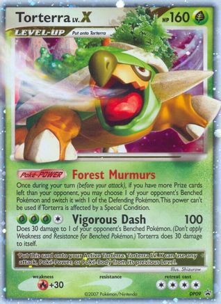Torterra LV.X DP09  - Holofoil - Promo