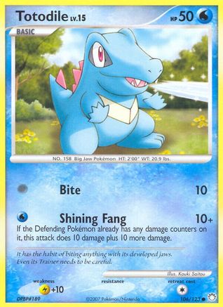 Totodile 106  - Common