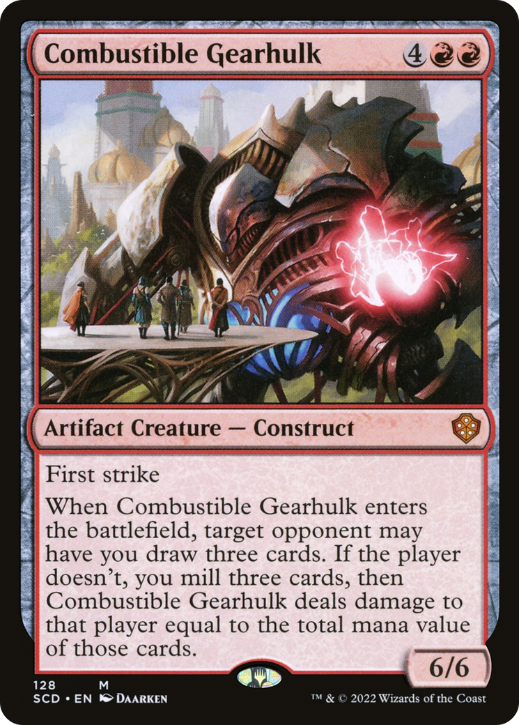 Gearhulk combustible [Decks Starter Commander] 