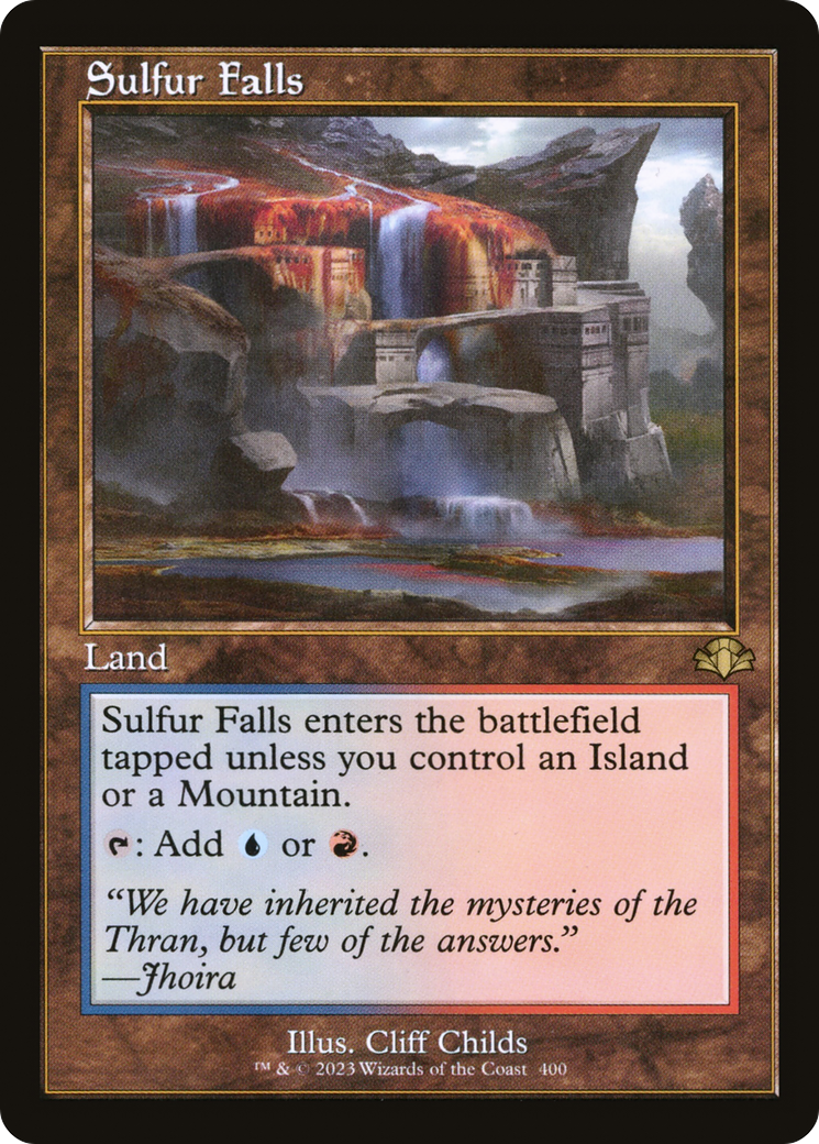 Sulphur Falls (Rétro) [Dominaria Remastered] 