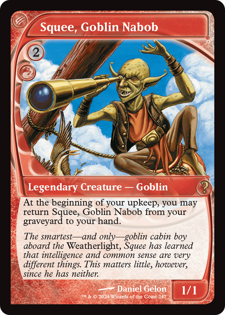 Squee, Goblin Nabob (MB2-247) - Mystery Booster 2 Foil