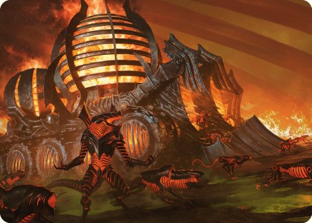 Carte d'art Forge d'Urabrask [Phyrexia : All Will Be One Art Series] 