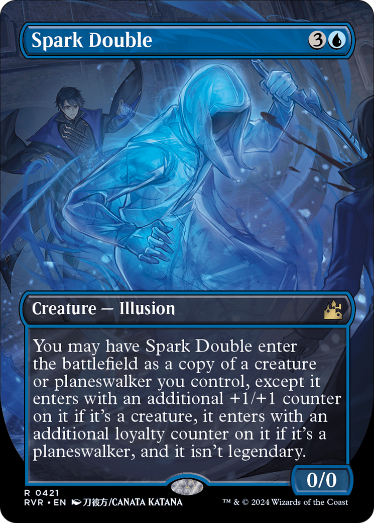 Spark Double (Anime Borderless) [Ravnica Remasterisé] 