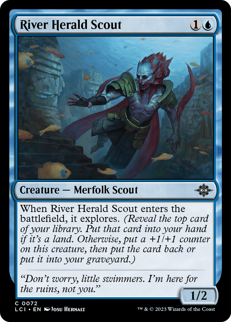 River Herald Scout [Les cavernes perdues d'Ixalan] 