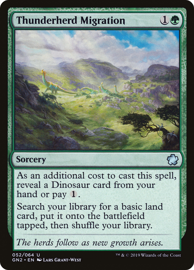 Migration Thunderherd [Game Night 2019] 