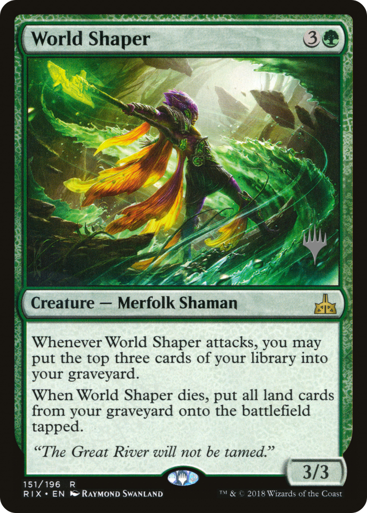 World Shaper (Pack promotionnel) [Promos Rivals of Ixalan] 