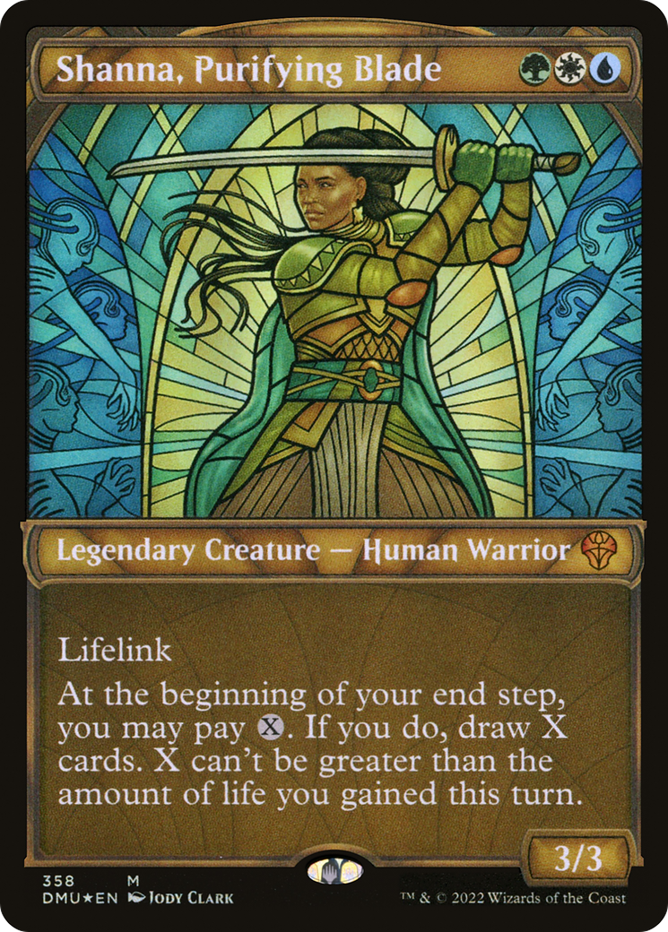 Shanna, Lame Purifiante (Showcase Texturé) [Dominaria United] 