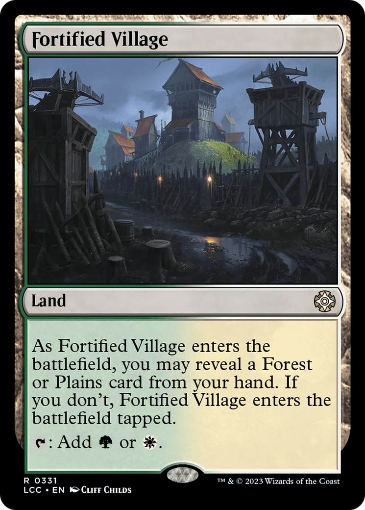 Village fortifié [Les cavernes perdues du commandant Ixalan] 