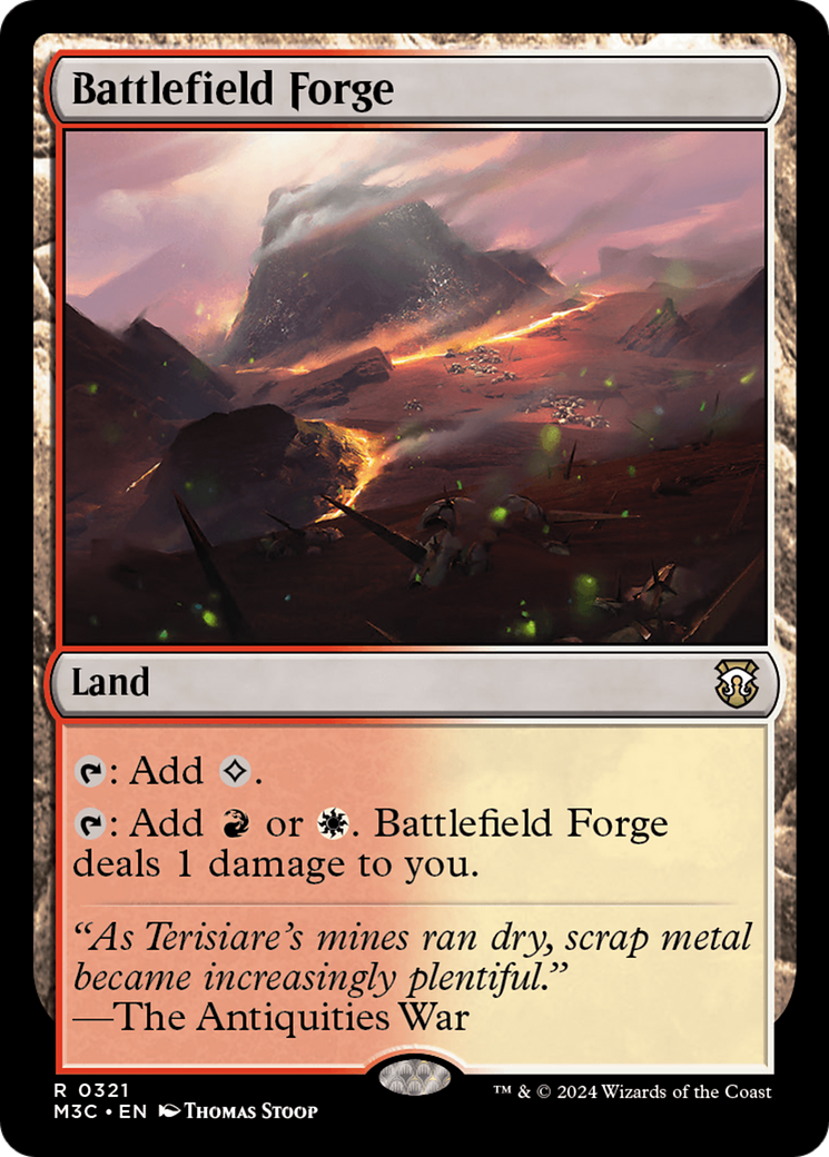 Battlefield Forge [Commandant d'Horizons Modernes 3] 