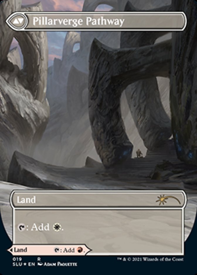 Needleverge Pathway // Pillarverge Pathway (SLU-019) - Secret Lair: Ultimate Edition: (Showcase) (Borderless) Foil