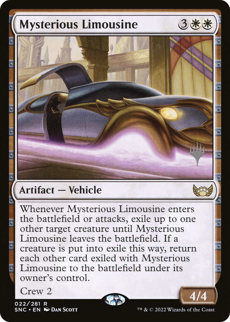 Mystérieuse Limousine (Pack Promo) [Streets of New Capenna Promos] 