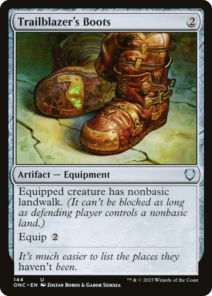 Bottes du pionnier [Phyrexia : Tous seront un seul commandant] 