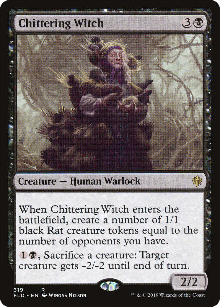 Sorcière gazeuse [Trône d'Eldraine] 