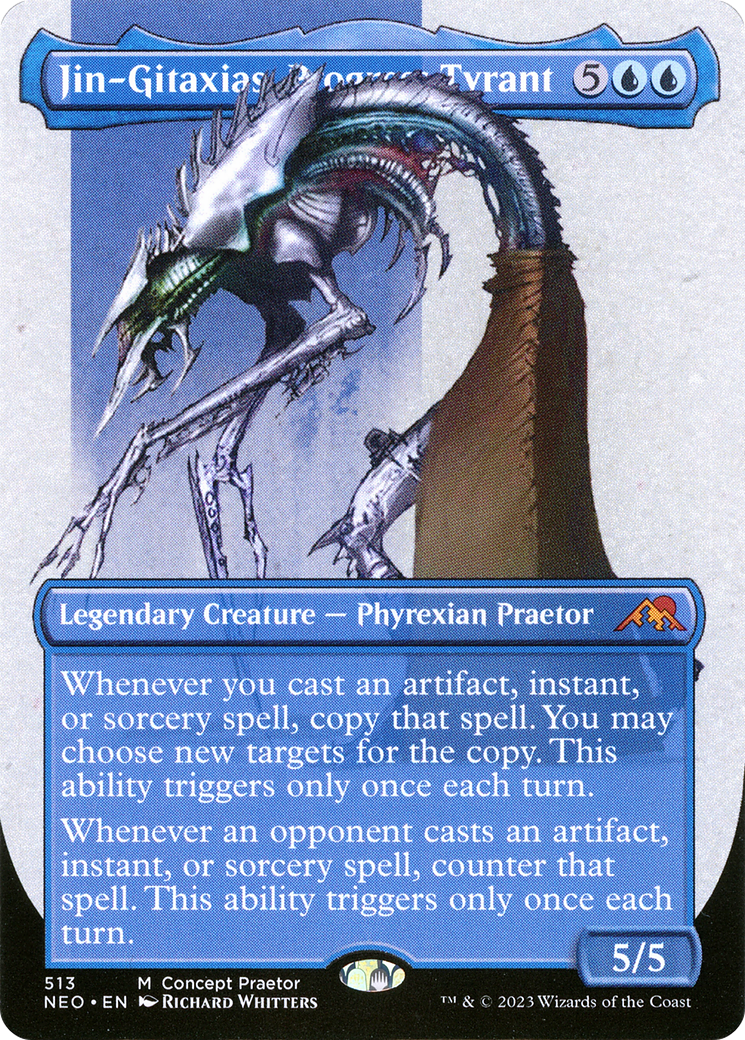 Jin-Gitaxias, Tyrant du progrès (Préteurs du concept sans frontières) [Phyrexia : Tous seront un] 