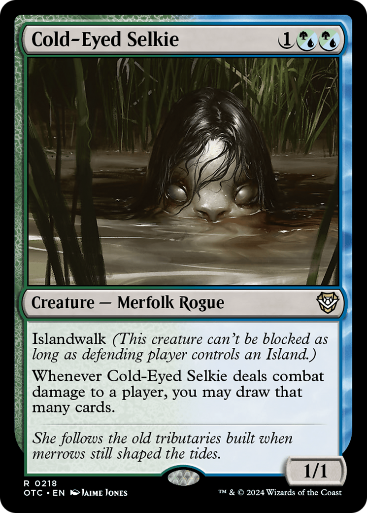 Selkie aux yeux froids [Commandant des hors-la-loi de Thunder Junction] 