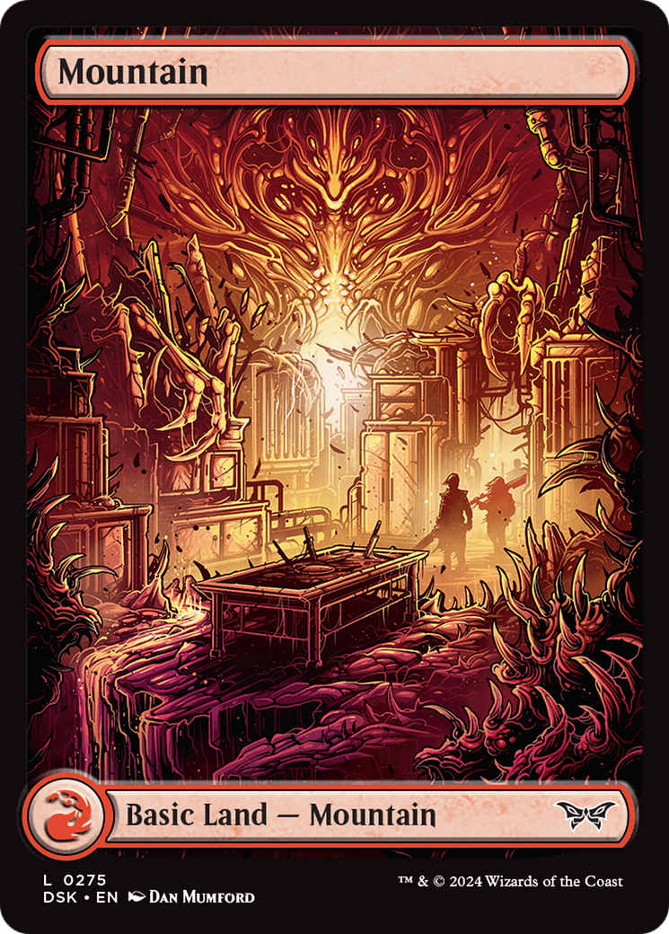 Mountain (0275) - Full Art (DSK-275) - Duskmourn: House of Horror